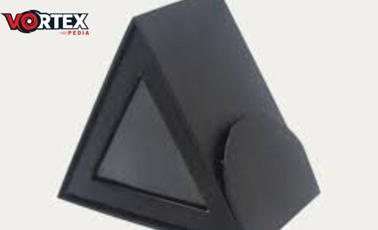 This is the image of custom made triangle box