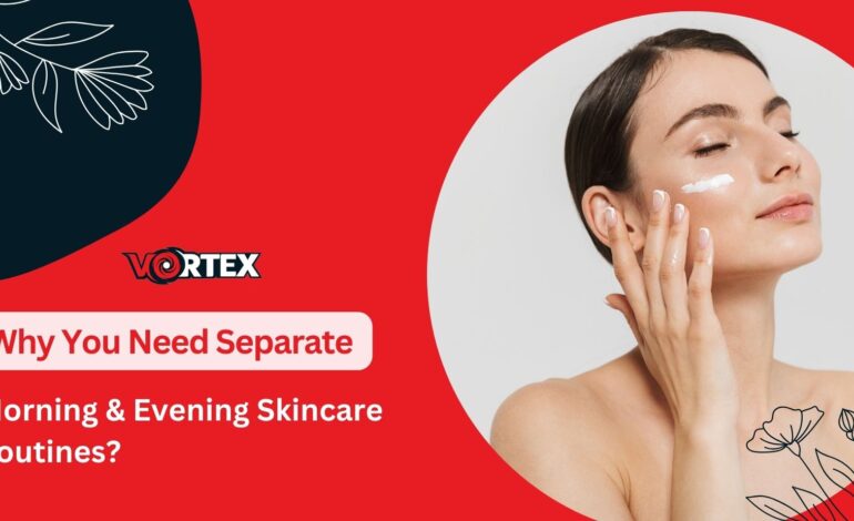 Why You Need Separate Morning & Evening Skincare Routines?